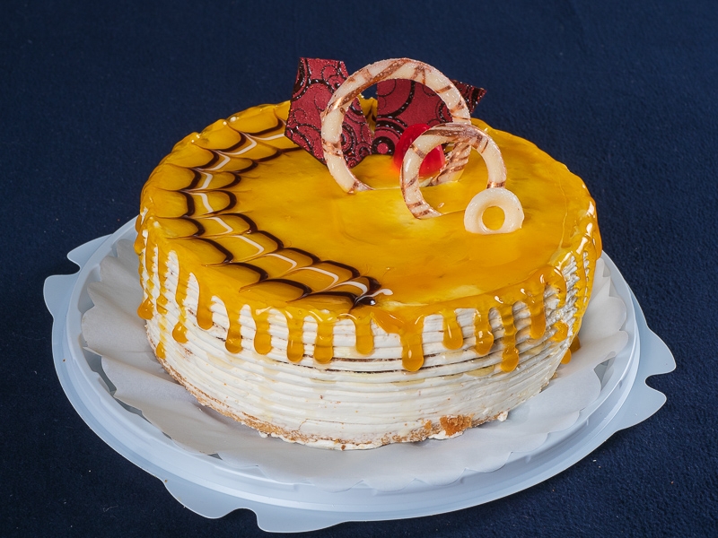 Торт "Тропический апельсин" Мирамэль Калуга, пекарня-кондитерская